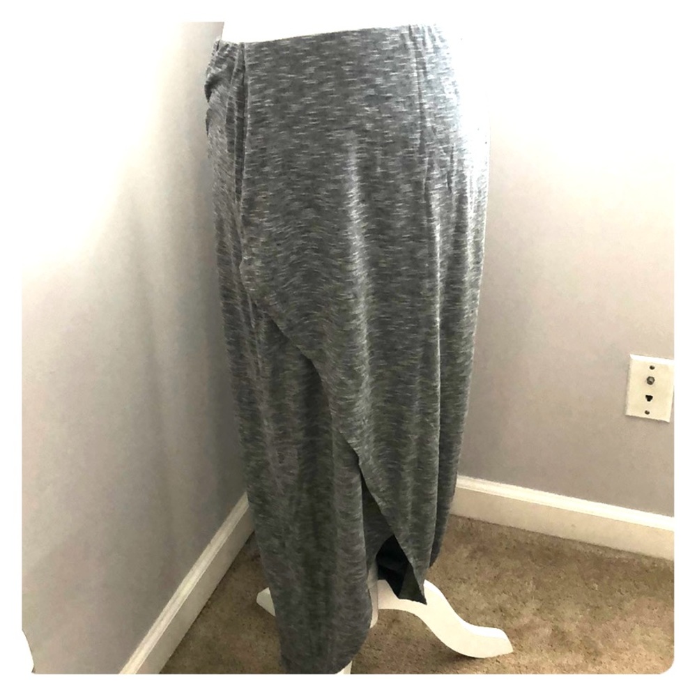 Asymmetrical maxi skirt